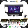 Mitsubishi Lancer 2007-2013 Model 2GB + 64GB Android 13 Navigasyon Multimedya