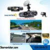 4 Kameralı 1080P WIFI, GPS Geniş Açılı Dashcam Araç içi Kamera Kayıt Sistemi 3 inç  Full HD