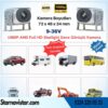 Navistar Ahd 1080P Full Hd 4Pin Starlight Gece Görüşlü Geri Görüş Kamerası