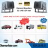 Navistar Ahd 1080P Full Hd 4Pin Starlight Gece Görüşlü Geri Görüş Kamerası