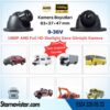Navistar Ahd 1080P Full Hd Ayarlanabilir 4 Pin Starlight Gece Görüşlü Geri Görüş Kamerası