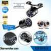 Navistar Ahd 720P 4 Pin Soketli Beyaz Ledli Kelebek Ve Tampon Uyumlu 6 Mt 4 Pin Kablolu Kamera