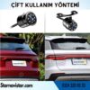 Navistar Ahd 720P 4 Pin Soketli Beyaz Ledli Kelebek Ve Tampon Uyumlu 6 Mt 4 Pin Kablolu Kamera