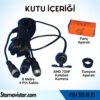 Navistar Ahd 720P 4 Pin Soketli Kelebek Ve Tampon Uyumlu 6 Mt 4 Pin Kablolu Kamera