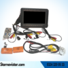Okul Ve Servis Taşıtları Dört Kameralı AHD 720P 7" Ekranlı 4 Kamera Dahil Full Set