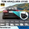 Piramit Balıkgözü AHD 1080P ve 720P Çevrilebilir 170 Derece Geniş Açılı Geri Görüş Kamerası