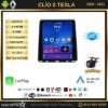 Renault Clio 5 Tesla 4GB + 64GB 2020-2021 Model Kablosuz Carplay Navigasyon Qled Multimedya Sistemi