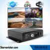 SD Kartlı Uzaktan izlemeli 4 Kanal 1080P GPS 4G WIFI  E5204 Profesyonel Mobil DVR Kayıt Cihazı