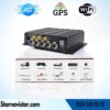 SD Kartlı Uzaktan izlemeli 4 Kanal 1080P GPS 4G WIFI  E5204 Profesyonel Mobil DVR Kayıt Cihazı