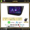 Seat Leon 4GB + 64GB 2005-2012 Model Android 13 Kablosuz Carplay Navigasyon Multimedya Sistemi
