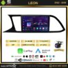 Seat Leon 4GB + 64GB Kablosuz Carplay 2012-2020 Android 13 Navigasyon Multimedya Sistemi