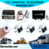 Tır Kamyon İş Makinası Için Uzaktan İzlemeli 4 Kameralı 320 Gb Harddisk Kamera Seti