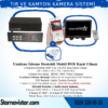 Tır Ve Kamyonlar Için Uzaktan İzlemeli 4 Kameralı 320 Gb Harddisk Kamera Seti