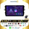Toyota Auris 2006-2012 Model 4GB + 64GB Android 13 Kablosuz Carplay Navigasyon Multimedya Sistemi