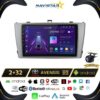 Toyota Avensis 2008-2015 Model 2+64GB Android 13 Kablosuz Carplay Navigasyon Multimedya Sistemi