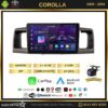 Toyota Corolla 2000-2004 Model 2+64GB Android 13 Kablosuz Carplay Navigasyon Multimedya Sistemi