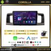 Toyota Corolla 2000-2004 Model 4GB + 64GB Android 13 Kablosuz Carplay Navigasyon Multimedya Sistemi