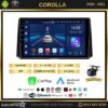 Toyota Corolla 2019-2021 Model 2+64GB Android 13 Kablosuz Carplay Navigasyon Multimedya Sistemi