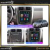 Toyota Corolla Tesla 4GB + 64GB 2007-2014 Model Kablosuz Carplay Navigasyon Qled Multimedya Sistemi