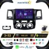 Toyota Hilux 2008-2014 Model 2+64GB Android 13 Kablosuz Carplay Navigasyon Multimedya Sistemi