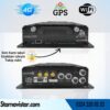 B6204 4G GPS WiFi Uzaktan İzlemeli 4 Kanal HDD/SD Mobil DVR Kayıt Cihazı