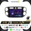 Volkswagen Tiguan 2+64GB Android 13 Kablosuz Carplay 2006-2016 Navigasyon Multimedya Sistemi