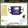 Volkswagen Tiguan Tesla 2010-2013 Model 2GB + 32GB Kablosuz Carplay Navigasyon Multimedya Sistemi