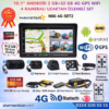 4G Uzaktan İzlemeli 10 İnç Android 4 Kameralı GPS WiFi Araç Kamera Seti