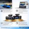 4K Ultra HD 2 Kameralı Ön ve iç  Wifi GPS G-Sensör Park Modu Dashcam Kamera