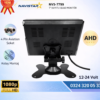 7 İnç Quad Monitör Dörde Bölünebilir Kayıtlı 4 Pin Aviation Girişli AHD