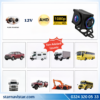 AHD 1080P ve 720P Geniş Açılı Balıkgözü Gece Görüşlü Araç Kamerası