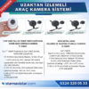 Ekonomik 4 Kameralı Kayıtlı 1 Tb Hdd 7 Inç Ekranlı Uzaktan İzlemeli Tak Kullan Set