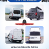 Ford Transit için Profesyonel AHD 1080P 12 in 1 Butonlu Geri görüş Kamerası