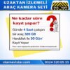 Full Ahd Araç Kamera Seti 4 Kameralı 320 Gb Harddisk Dahil Kayıtlı 7 Inç Hdmi Ekranlı