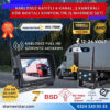 Kablosuz Kameralı 7 inç Kayıtlı Monitör Full HD BSD Kör Nokta Uyarı Sistemli Tak Kullan Kamera Seti