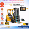 7 İnç Kayıtlı Kablosuz Forklift Kamera Seti Lazerli Çatal ve Kör Nokta Uyarılı