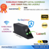 Forklift Çatal Kamerası Kablosuz Lazerli 1080P Full HD Mıknatıslı Kamera