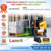 Forklift Çatal Kamerası Kablosuz Lazerli 1080P Full HD Mıknatıslı Kamera