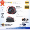 Metal Mini Gece Görüşlü AHD 1080P/720P 4 Pin Soketli Yan için uygun Kamyon Tır Otobüs Kamerası