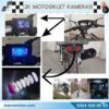 Motosiklet için Kayıtlı 2K+1080P Çözünürlüklü 3 inç 2 kameralı Tak kullan Kamera Seti