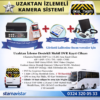 Uzaktan İzlemeli Okul Servis Kamera Seti 4 Kameralı 320GB HDD 7" Monitör