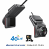 Uzaktan Canlı İzlemeli Sim Kartlı Gece Görüşlü FHD 1080p 4G GPS Takipli Araç Güvenlik Kamerası