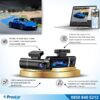 4K Ultra HD 2 Kameralı Ön ve iç  Wifi GPS G-Sensör Park Modu Dashcam Kamera