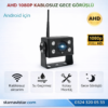 AHD 1080P Kablosuz Ledli Gece Görüşlü Araç Kamerası