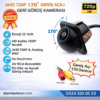 AHD 720P ve Analog Pal Çevrilebilir 170 Derece Balıkgözü Geniş Açılı  Geri Görüş Kamerası