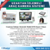 Ekonomik 4 Kameralı Kayıtlı 1 Tb Hdd 7 Inç Ekranlı Uzaktan İzlemeli Tak Kullan Set