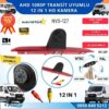 Ford Transit için Profesyonel AHD 1080P 12 in 1 Butonlu Geri görüş Kamerası