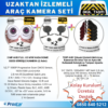 Full Ahd Araç Kamera Seti 4 Kameralı 320 Gb Harddisk Dahil Kayıtlı 7 Inç Hdmi Ekranlı
