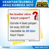 Full Ahd Araç Kamera Seti 4 Kameralı 320 Gb Harddisk Dahil Kayıtlı 7 Inç Hdmi Ekranlı