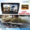 Kayıtlı 7 inç ikiye Bölen 2 Kanal Split AHD 1080P/720P destekli 4 Pin 256 GB SD Destekli Monitör